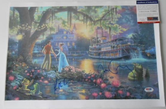 JIM CUMMINGS KEVIN MICHAEL RICHARDS DISNEY PRINCESS & THE FROG SIGNED CANVAS PSA: JIM CUMMINGS KEVIN MICHAEL RICHARDS DISNEY PRINCESS & THE FROG SIGNED CANVAS PSA Signed: Yes Object Type: Photograph Industry: Movies Original/Reproduction: Original While the lot images are represent