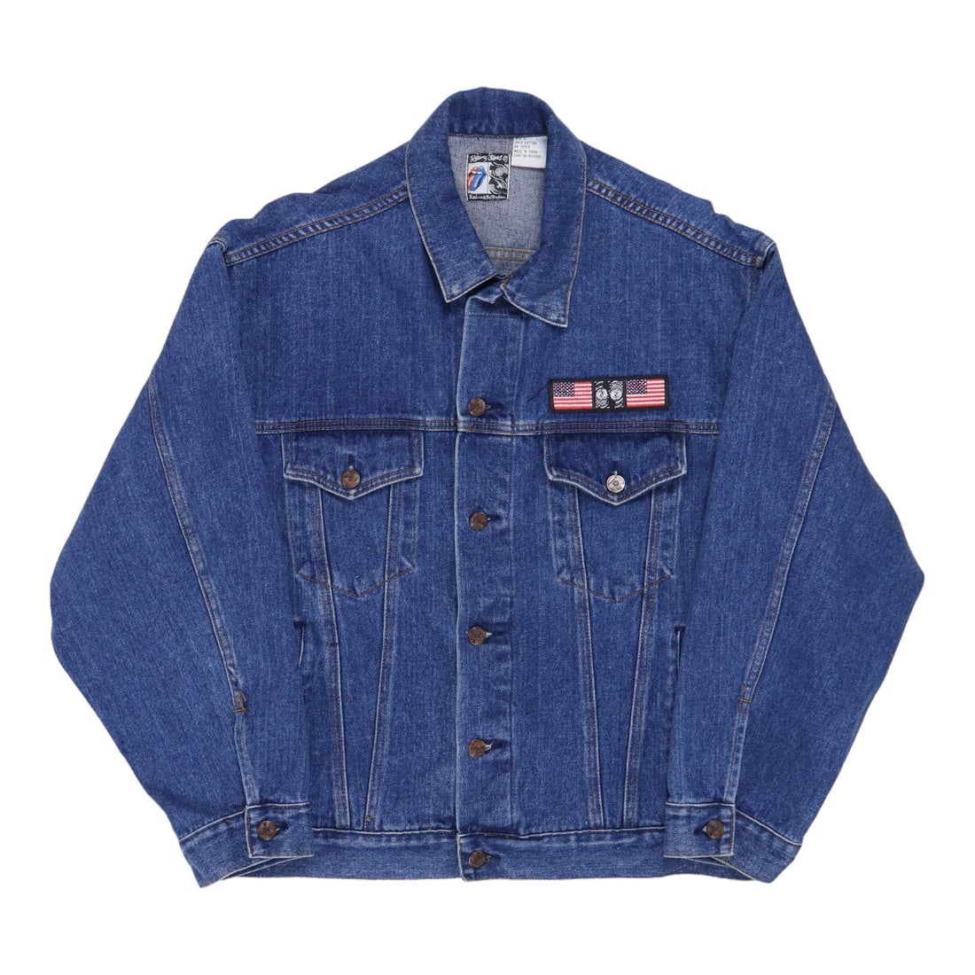 Vintage 1989 Rolling Stones Steel Wheels Tour Jacket Large: Vintage 1989 Rolling Stones Steel Wheels Tour Jacket Large 1989 Rolling Stones Steel Wheels Tour Jacket. Original 1989 Rolling Stones Steel Wheels Tour Jacket, a true vintage item, not a modern reprod