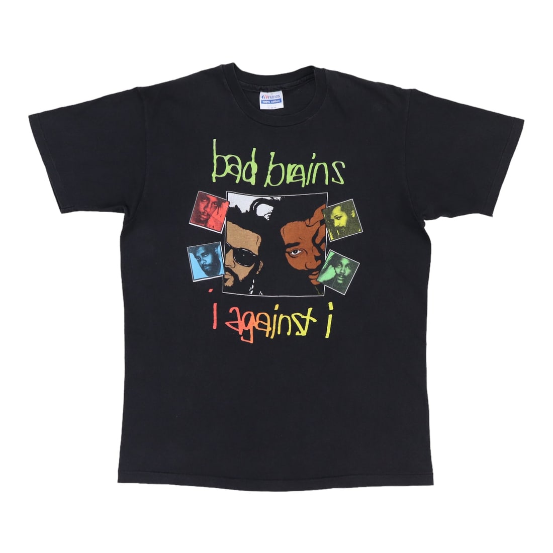 Vintage 1986 Bad Brains I Against I T-Shirt Extra Large: Vintage 1986 Bad Brains I Against I T-Shirt Extra Large Original 1986 Bad Brains I Against I Shirt. This is a true vintage shirt, not a modern reproduction. It features no back graphics and is in good