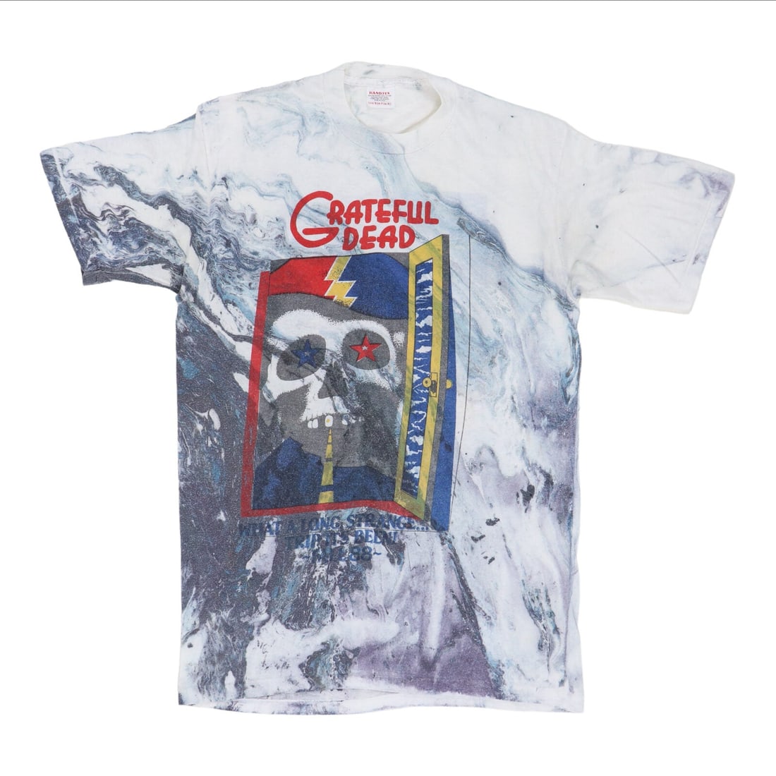 Vintage 1988 Grateful Dead Long Strange Trip Tie Dye Shirt: Vintage 1988 Grateful Dead Long Strange Trip Tie Dye Shirt Original 1988 Grateful Dead Long Strange Trip Tour Tie Dye Shirt. This is a true vintage shirt, not a modern reproduction. The shirt features