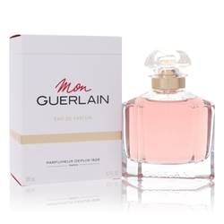 Mon Guerlain Eau De Parfum Spray 3.3 oz Oriental Woody Fragrance for Women: Mon Guerlain Eau De Parfum Spray 3.3 oz Oriental Woody Fragrance for Women Mon Guerlain Perfume by Guerlain, This fragrance was created by the house of guerlain with perfumers thierry wasser and delph