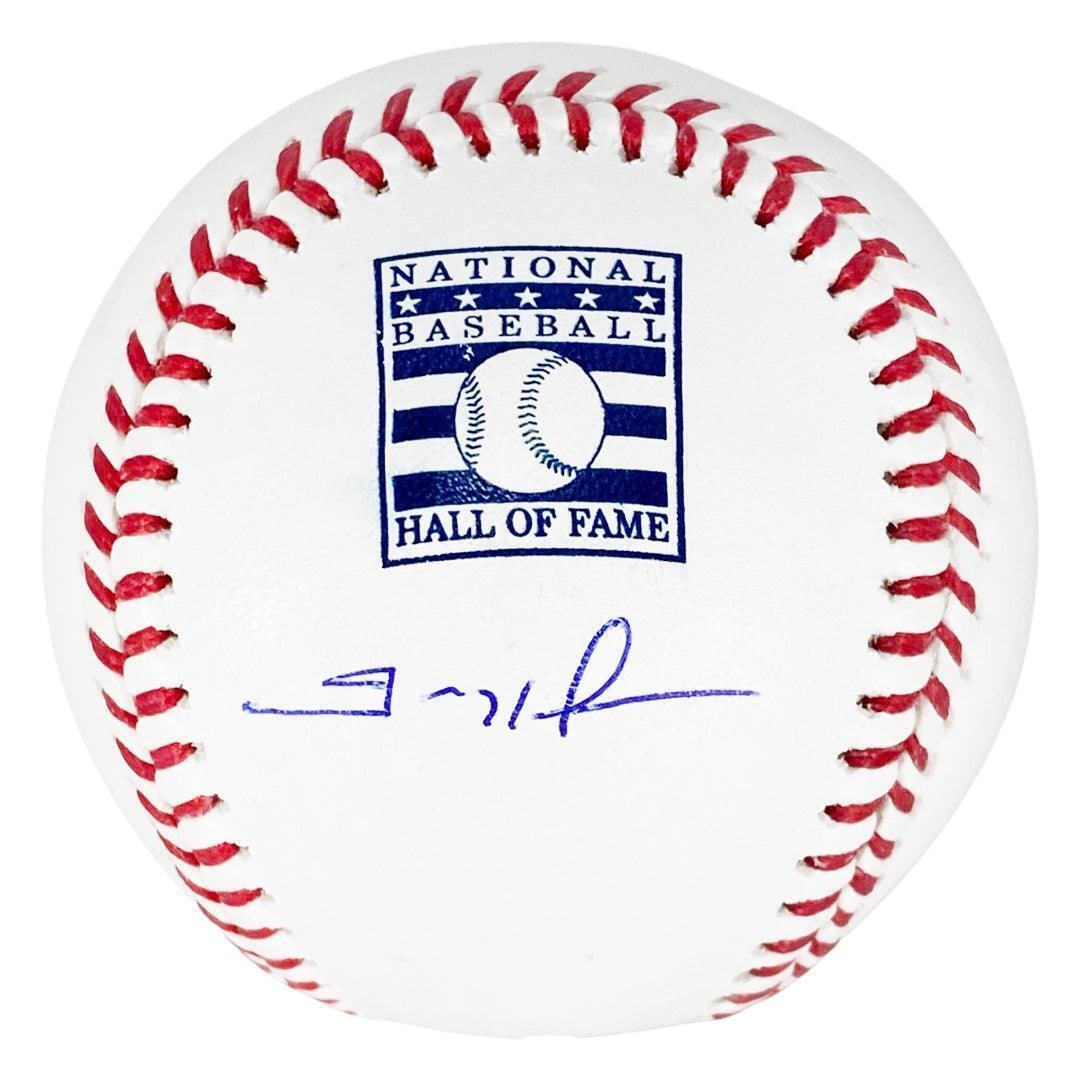 Trevor Hoffman Signed Official MLB Hall of Fame Baseball with Beckett Authentication: Trevor Hoffman Signed Official MLB Hall of Fame Baseball with Beckett Authentication This is an official MLB Hall of Fame baseball autographed by Trevor Hoffman. The autograph is authenticated by Beck