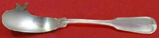 Frank Smith Fiddle Thread Sterling Silver Cheese Knife 5.75in Custom: Frank Smith Fiddle Thread Sterling Silver Cheese Knife 5.75in Custom This exquisite cheese knife features a flat handle designed in the Fiddle Thread pattern by Frank Smith. Made of sterling silver, t