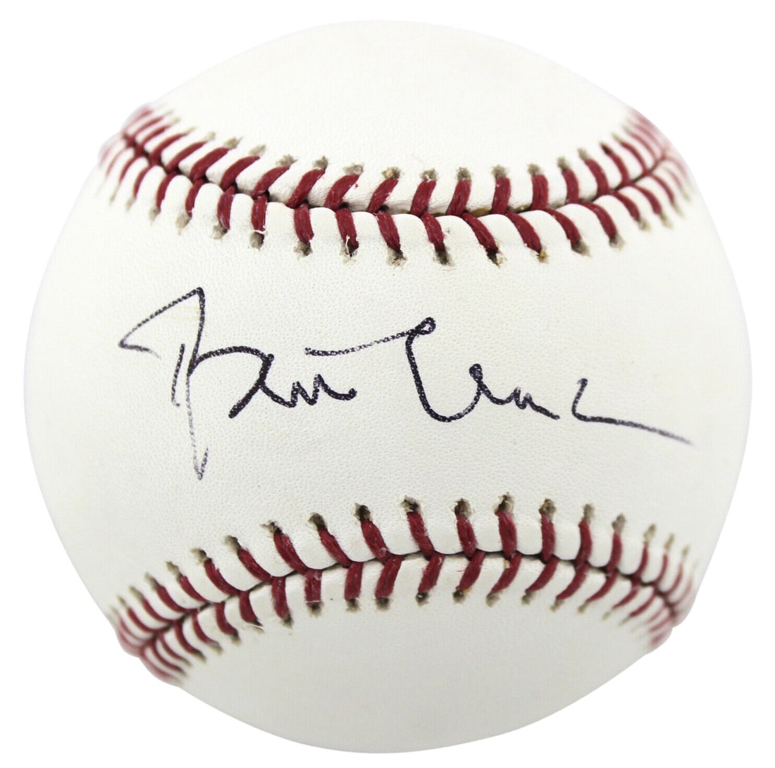 Bill Clinton Signed OML Baseball with JSA Authentication: Bill Clinton Signed OML Baseball with JSA Authentication President Bill Clinton Signed OML Baseball Autographed JSA #X14343. Sport: Baseball. Product: Ball. Original/Reprint: Original. Player: PRESIDE