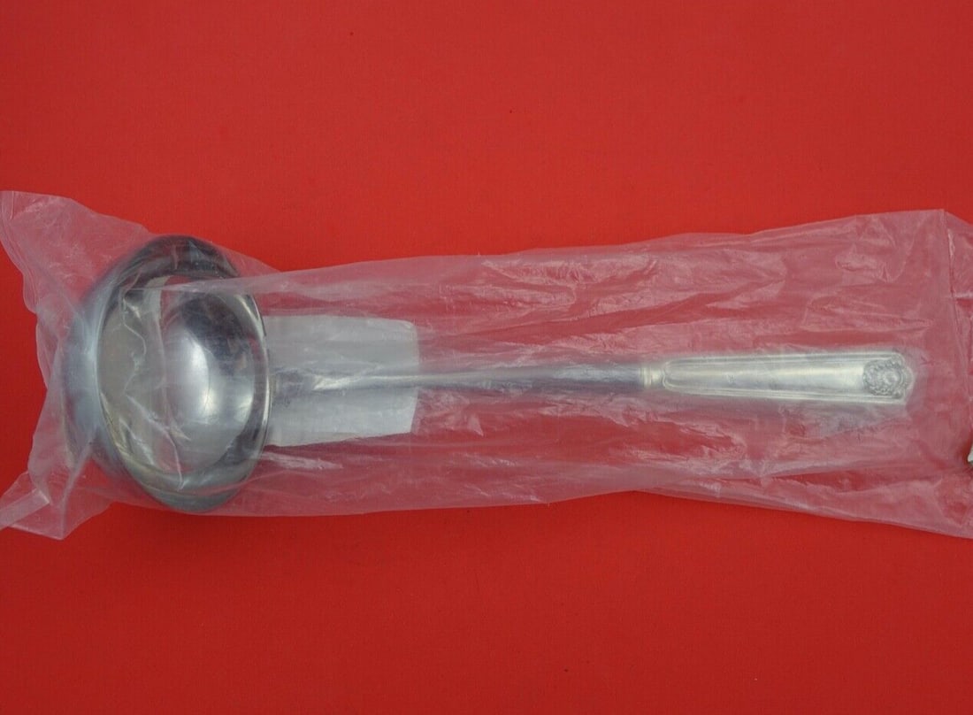 Frank Smith Fiddle Shell Sterling Silver Soup Ladle 10.75 inches: Frank Smith Fiddle Shell Sterling Silver Soup Ladle 10.75 inches Condition: "Excellent - new". Brand: Frank Smith. Pattern: Fiddle Shell. Type: Ladle. Composition: Sterling Silver. Maker: Frank Smith.