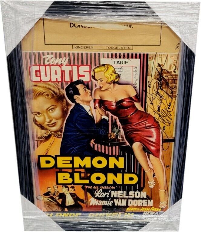 Mamie Van Doren Autographed Custom Framed Movie Poster Beckett Authenticated: Mamie Van Doren Autographed Custom Framed Movie Poster Beckett Authenticated This is an original autographed poster featuring Mamie Van Doren, a notable figure in the movie industry. The poster is cus