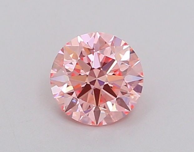 Ideal Loose Diamond - ROUND 0.47ct Fancy Intense Pink VVS2: Ideal Loose Diamond - ROUND 0.47ct Fancy Intense Pink VVS2 Source: This is a real non-mined Diamond that has been grown in a lab Shape: ROUND Carats: 0.47 Color: Fancy Intense Pink Certification: IGI 