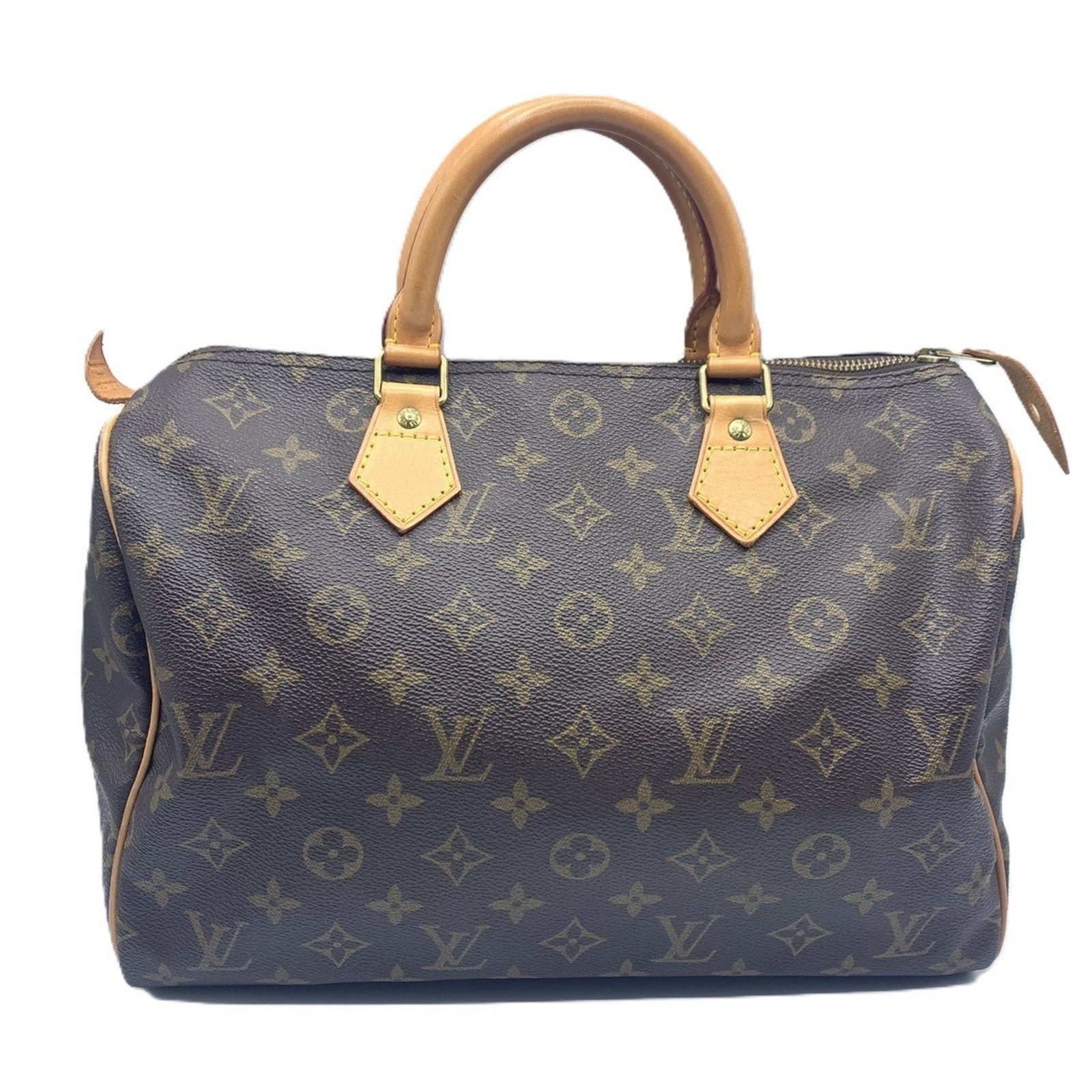 Louis Vuitton Speedy 30 Brown Monogram Canvas Women's Handbag: Louis Vuitton Speedy 30 Brown Monogram Canvas Women's Handbag This Louis Vuitton Speedy 30 Monogram Canvas M41526 is a stylish brown women's Boston bag handbag. Crafted from durable Monogram canvas, i