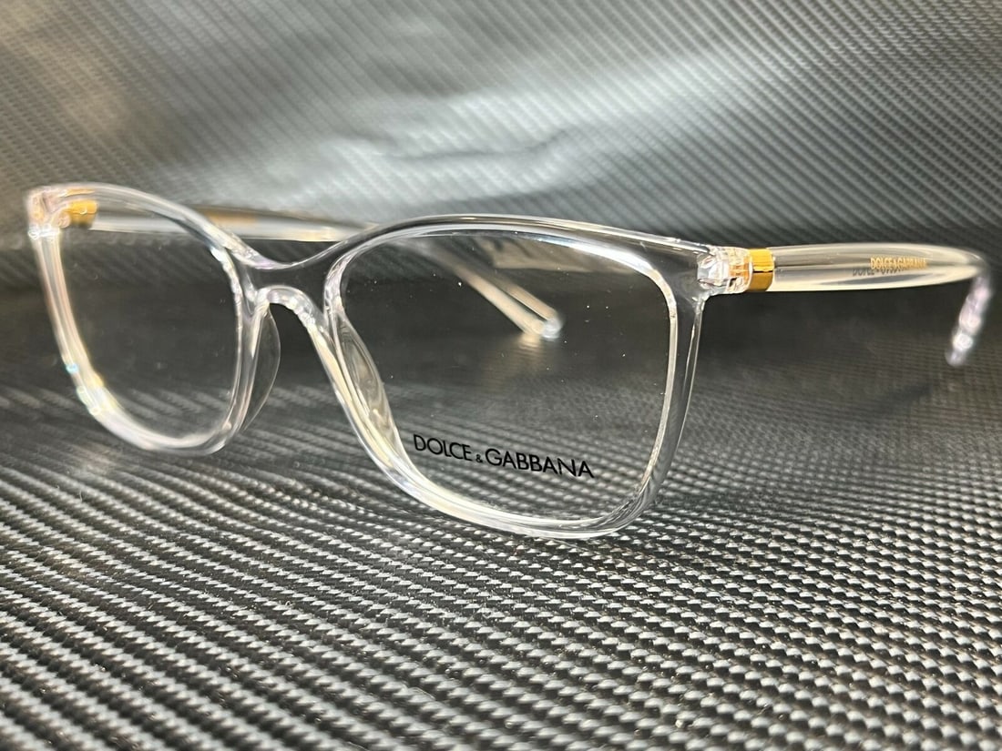 DOLCE & GABBANA DG5026 3133 Crystal Rectangle Women's 54 mm Eyeglasses: DOLCE & GABBANA DG5026 3133 Crystal Rectangle Women's 54 mm Eyeglasses Frame Color: Beige Type: Eyeglasses Style: Rectangle New The Mynt Guarantee: All items in this auction are guaranteed to be 100%