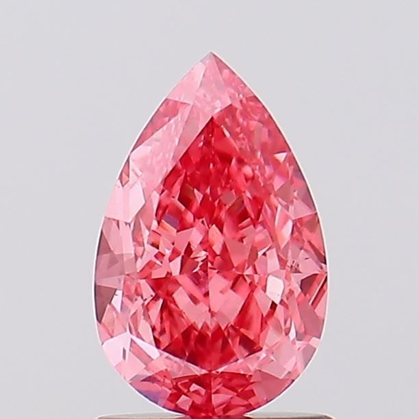 Loose Diamond - PEAR 1.37ct Fancy Vivid Pink VS2: Loose Diamond - PEAR 1.37ct Fancy Vivid Pink VS2 Source: This is a real non-mined Diamond that has been grown in a lab Shape: PEAR Carats: 1.37 Color: Fancy Vivid Pink Certification: IGI Video: