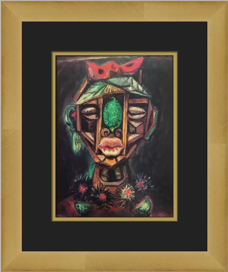Andre Masson Woman from Martinique Custom Framed Print: Andre Masson Woman from Martinique Custom Framed Print Artist: Andre Masson Unit Of Sale: Single Piece Size: Medium Custom Bundle: No Item Length: 13 in Region Of Origin: United States Framing: Matted