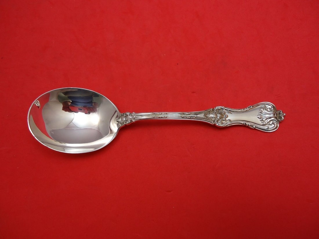 Federal Cotillion by Frank Smith Sterling Silver Gumbo Soup Spoon 6 7/8": Federal Cotillion by Frank Smith Sterling Silver Gumbo Soup Spoon 6 7/8" Composition: Sterling Silver Maker: Frank Smith : federal cotillion by frank smith sterling silver gumbo soup spoon 6 7/8" in t