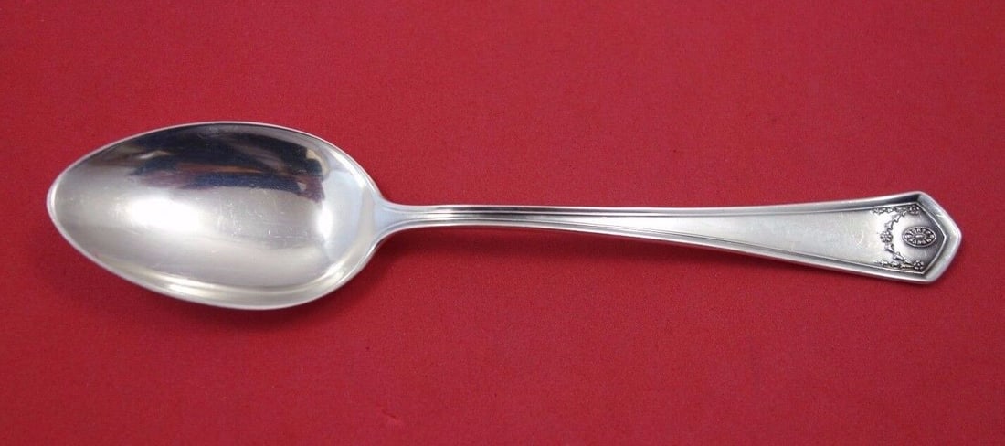 Georgian Garland by Frank Smith Sterling Silver Coffee Spoon 5 5/8": Georgian Garland by Frank Smith Sterling Silver Coffee Spoon 5 5/8" Seller Notes: " Excellent" Maker: Frank Smith Composition: Sterling Silver Age: 1900-1940 Type: Flatware - Spoons Georgian garland b