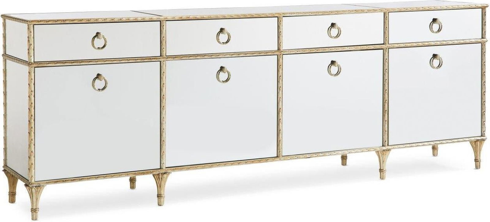 Caracole Compositions Fontainebleau Media Console: Caracole Compositions Fontainebleau Media Console A favorite among both men and women, this stunning media console offers a much-needed design solution for displaying today's televisions and electroni