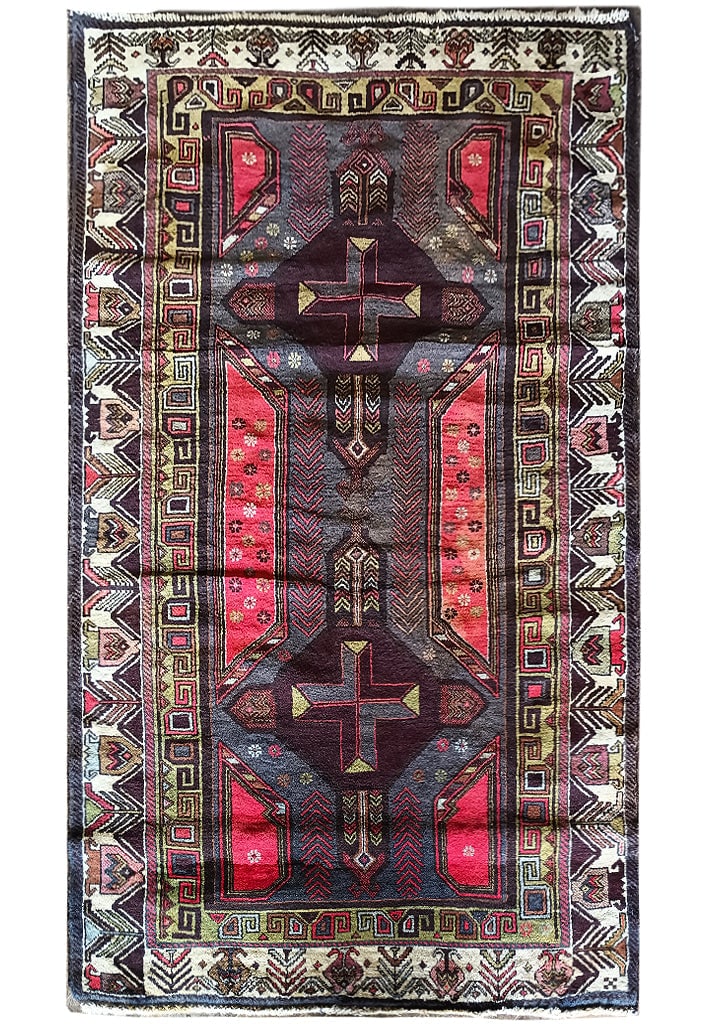 4 x 6'8 Tribal Rug Afghanistan Wool carpet: 4 x 6'8 Tribal Rug Afghanistan Wool carpet Free continental US Shipping Size in Feet: Width: 4 x Length: 6'8 Size in Inches: Width: 48 in x Length: 80 in Rug Type: Area Rug Colors: Multi Weave: Hand-K