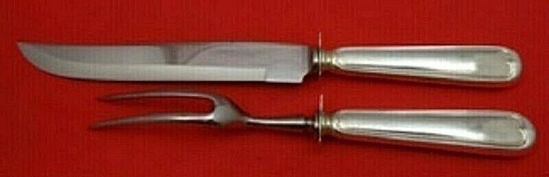 Fiddle Thread by Frank Smith Sterling Silver Steak Carving Set 2-Piece Antique: Fiddle Thread by Frank Smith Sterling Silver Steak Carving Set 2-Piece Antique Seller Notes: " Excellent condition" Composition: Sterling Silver Age: 1900-1940 Brand: Frank Smith Pattern: Fiddle Threa