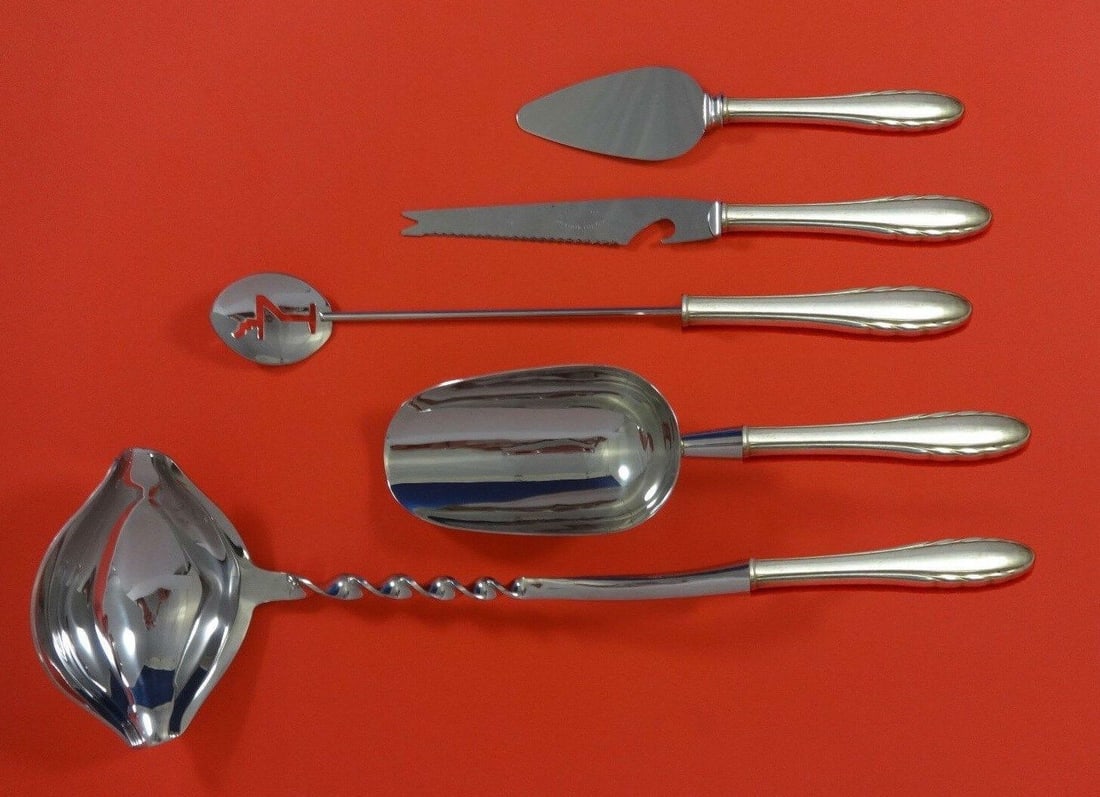 Lyric by Gorham Sterling Silver Cocktail Party Bar Serving Set Custom Made: Lyric by Gorham Sterling Silver Cocktail Party Bar Serving Set Custom Made Composition: Sterling Silver Maker: Gorham Type: Cocktail Party Bar Serving Set Age: Post-1940 Brand: Gorham Lyric by gorhamg