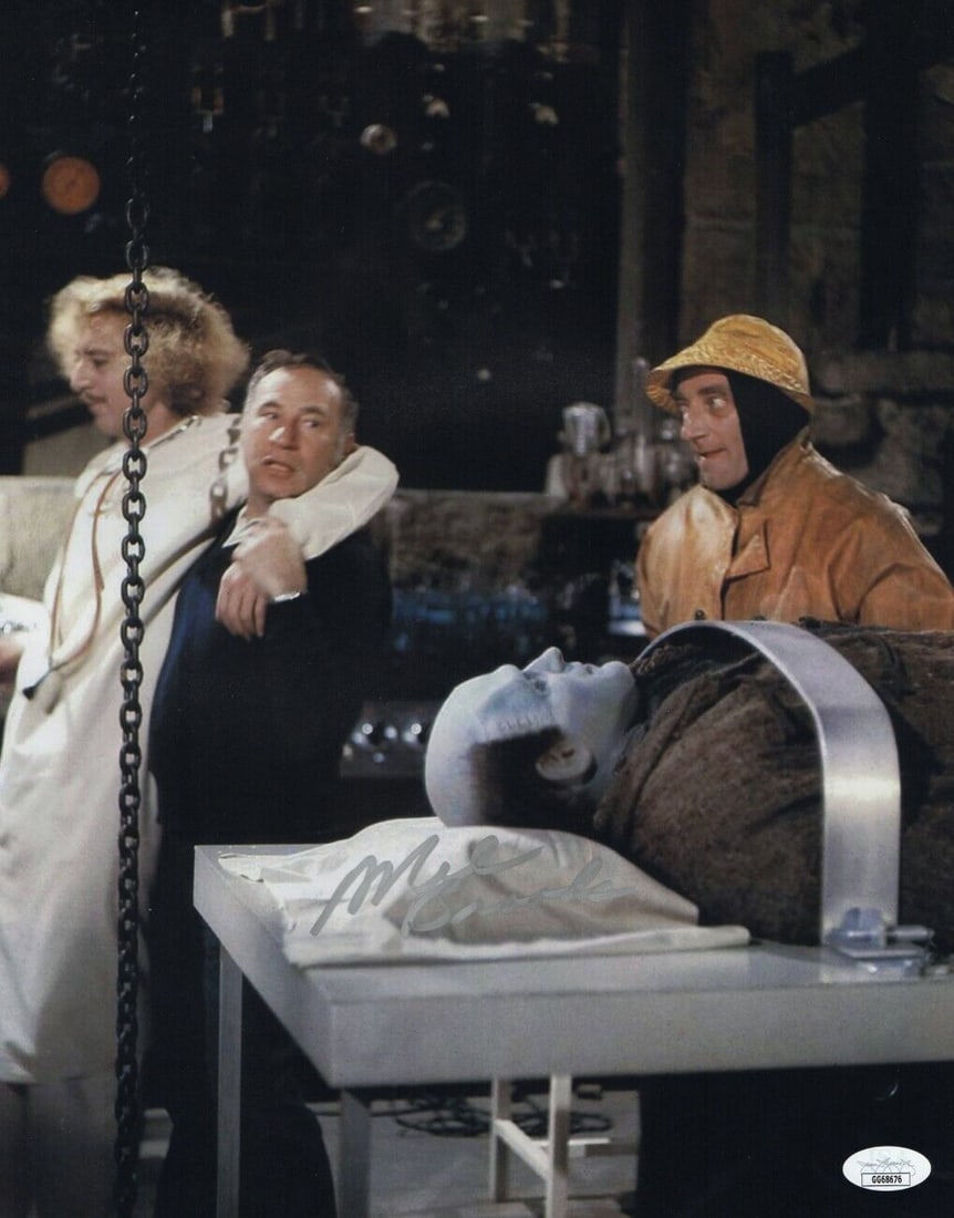Mel Brooks Signed Autographed 11X14 Photo Young Frankenstein JSA: Mel Brooks Signed Autographed 11X14 Photo Young Frankenstein JSA Industry: Movies Object Type: Photograph Original/Reproduction: Original Signed By: Mel Brooks Autograph Authentication: James Spence (