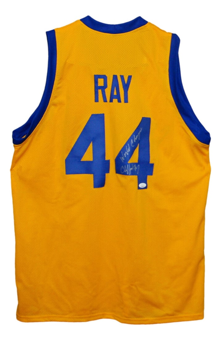 Clifford Ray Autographed Golden State Warriors Jersey JSA Sticker Only: Clifford Ray Autographed Golden State Warriors Jersey JSA Sticker Only Sport: Basketball Player: Clifford Ray Signed: Yes Autograph Authentication: James Spence Authentication (JSA) Original/Reprint: 