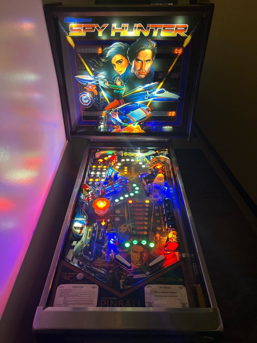 Spy Hunter - NON GHOSTING Lighting Kit custom SUPER BRIGHT PINBALL LED KIT: Spy Hunter - NON GHOSTING Lighting Kit custom SUPER BRIGHT PINBALL LED KIT Pinbulbz: PINBALL LED KIT Spy Hunter Pinball Machine Complete Custom LED Kit - NON GHOSTING Spy Hunter Pinball Machine Comple