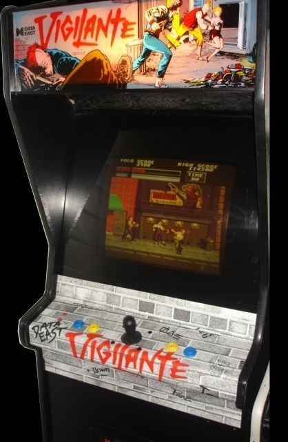 VIGILANTE ARCADE MACHINE by DATA EAST (Excellent Condition) *RARE*: VIGILANTE ARCADE MACHINE by DATA EAST (Excellent Condition) *RARE* Year: 1988 VIGILANTE Arcade Machine by DATA EAST VIGILANTE Arcade Machine by DATA EAST 1988 is in excellent condition inside and out.