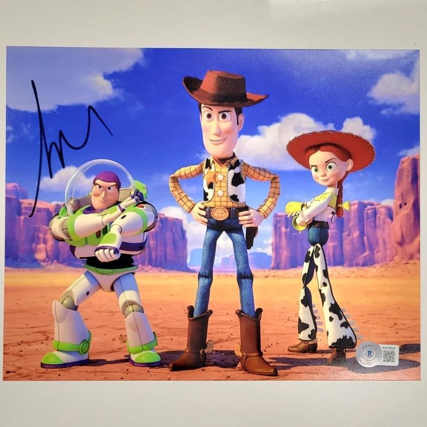 Tim Allen signed Toy Story Buzz Lightyear 8x10 photo autograph BAS Beckett Holo: Tim Allen signed Toy Story Buzz Lightyear 8x10 photo autograph BAS Beckett Holo Industry: Movies Object Type: Photograph Original/Reproduction: Original Autograph Authentication: Beckett Movie: Toy St