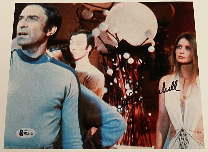 CATHERINE SCHELL Signed 8x10 Photo Space 1999 Maya Actress #3 w/ Beckett BAS COA: CATHERINE SCHELL Signed 8x10 Photo Space 1999 Maya Actress #3 w/ Beckett BAS COA Signed: Yes Object Type: Photograph Industry: Movies Original/Reproduction: Original While the lot images are represent