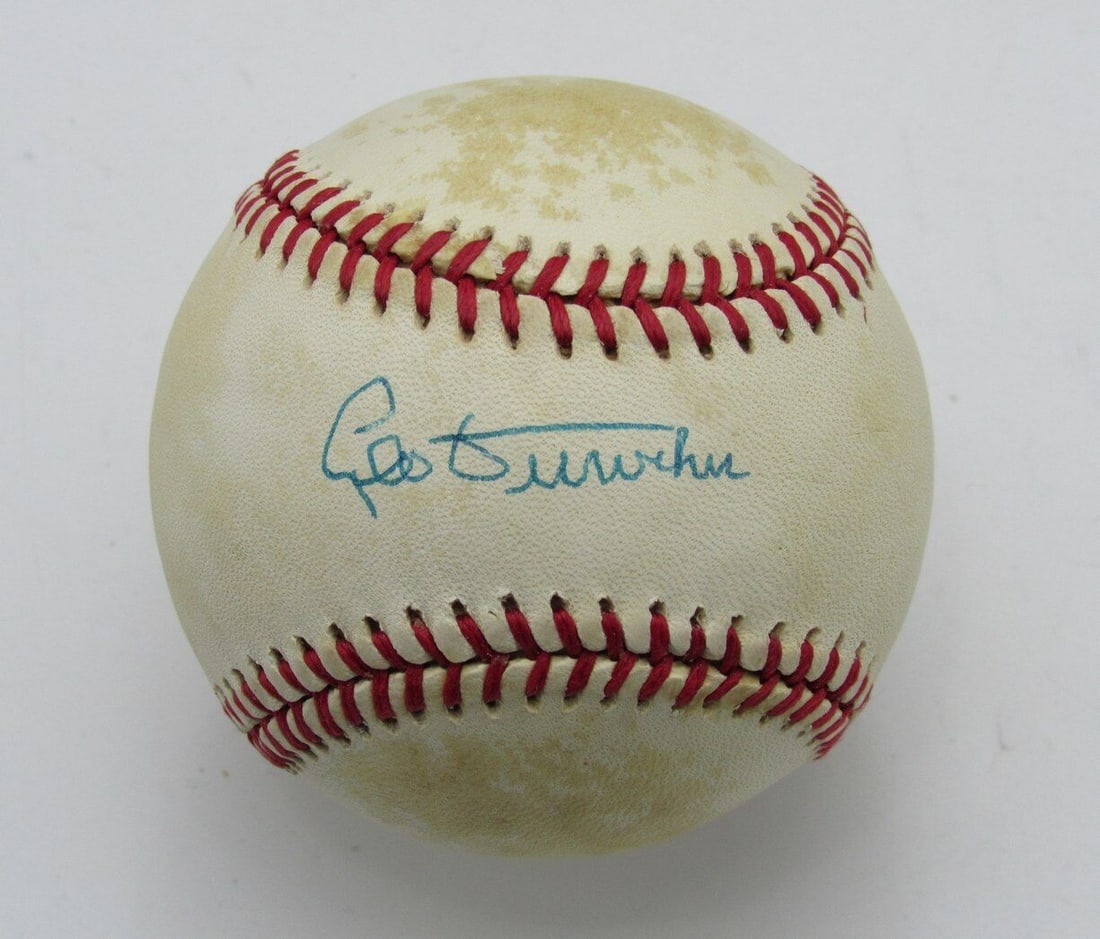 Leo Durocher HOF Signed/Auto ONL Baseball Brooklyn Dodgers PSA/DNA 191671: Leo Durocher HOF Signed/Auto ONL Baseball Brooklyn Dodgers PSA/DNA 191671 Productname: Leo Durocher HOF Signed/Auto ONL Baseball Brooklyn Dodgers PSA/DN Original/Reprint: Original Player: Leo Durocher