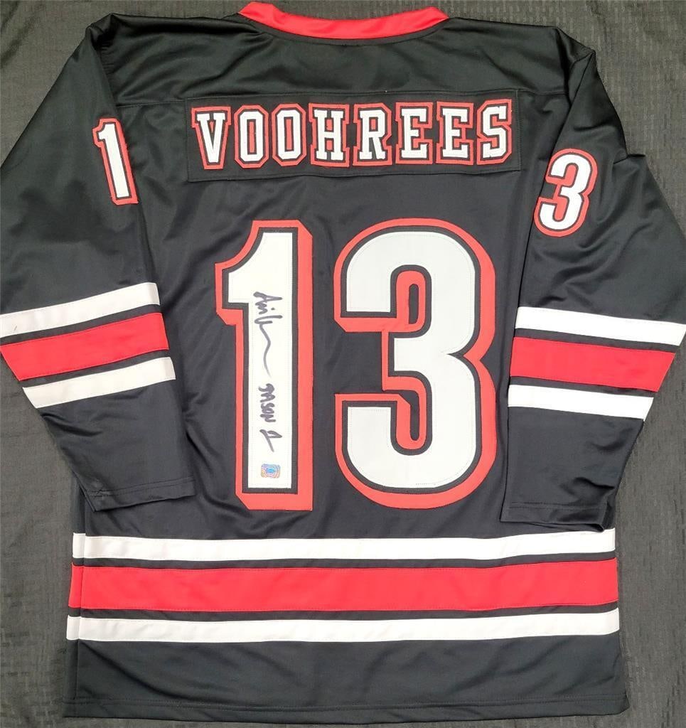 Ari Lehman signed Jason 1 Friday the 13th Hockey Jersey autograph ~ Ari Hologram: Ari Lehman signed Jason 1 Friday the 13th Hockey Jersey autograph ~ Ari Hologram Industry: Movies Original/Reproduction: Original Autograph Authentication: Ari Lehman Personal Hologram Movie: Friday t