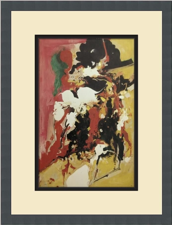 Hans Hoffman Effervescence Custom Framed Print: Hans Hoffman Effervescence Custom Framed Print Unit Of Sale: Single Piece Artist: Hans Hoffman Size: Medium Custom Bundle: No Item Length: 13 in Region Of Origin: United States Framing: Matted & Frame