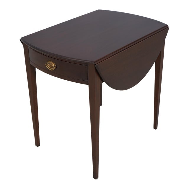 Kittinger Wa-1006 Colonial Williamsburg Pembroke Table: Kittinger Wa-1006 Colonial Williamsburg Pembroke Table Excellent Super Clean Finish & Condition Dimensions: 21"W x 30"D x 28"H Styles: Traditional Table Shape: Other (unique shapes) Brand: Kittinger P