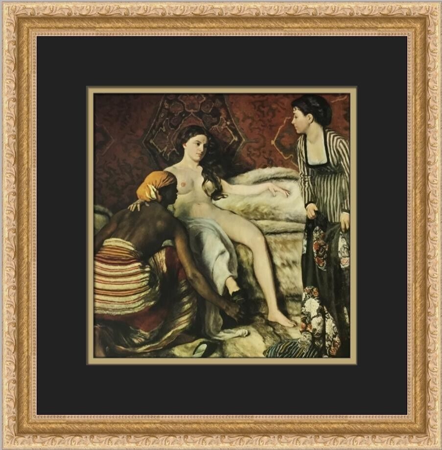 Frederic Bazille La Toilette Custom Framed Print: Frederic Bazille La Toilette Custom Framed Print Unit Of Sale: Single Piece Artist: Frederic Bazille Size: Medium Item Length: 15 in Region Of Origin: United States Framing: Matted & Framed Personaliz