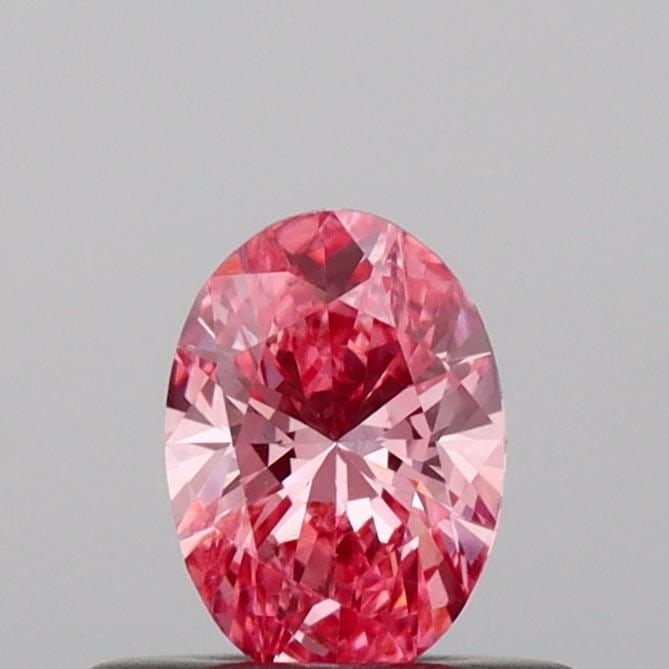Loose Diamond - OVAL 0.32ct Fancy Vivid Pink VS2: Loose Diamond - OVAL 0.32ct Fancy Vivid Pink VS2 Source: This is a real non-mined Diamond that has been grown in a lab Shape: OVAL Carats: 0.32 Color: Fancy Vivid Pink Certification: IGI The MYNT Guar