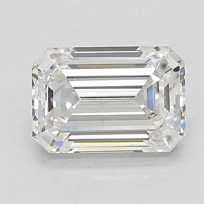 Loose Diamond - EMERALD 1.5ct F VS1: Loose Diamond - EMERALD 1.5ct F VS1 Source: This is a real non-mined Diamond that has been grown in a lab Shape: EMERALD Carats: 1.5 Color: F Clarity: VS1 Certification: IGI The MYNT Guarantee: All it