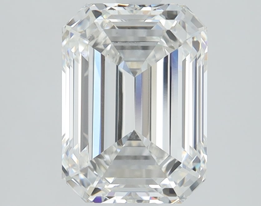 Loose Diamond - EMERALD 2.35ct F VS1: Loose Diamond - EMERALD 2.35ct F VS1 Source: This is a real non-mined Diamond that has been grown in a lab Shape: EMERALD Carats: 2.35 Color: F Clarity: VS1 Certification: IGI The MYNT Guarantee: All 
