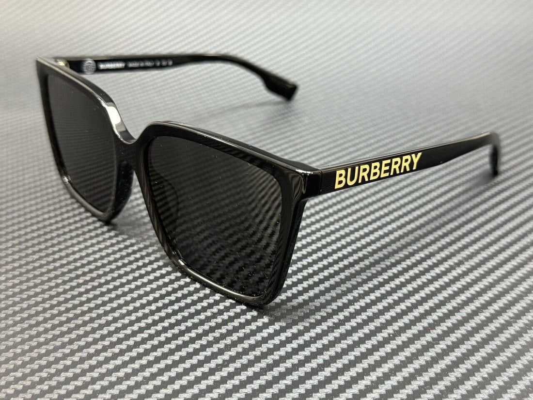 BURBERRY BE4411D 300187 Black Grey Women's 57 mm Sunglasses: BURBERRY BE4411D 300187 Black Grey Women's 57 mm Sunglasses Frame Color: Black Type: Sunglasses New The MYNT Guarantee: All items in this auction are guaranteed to be 100% authentic. At Your Service: