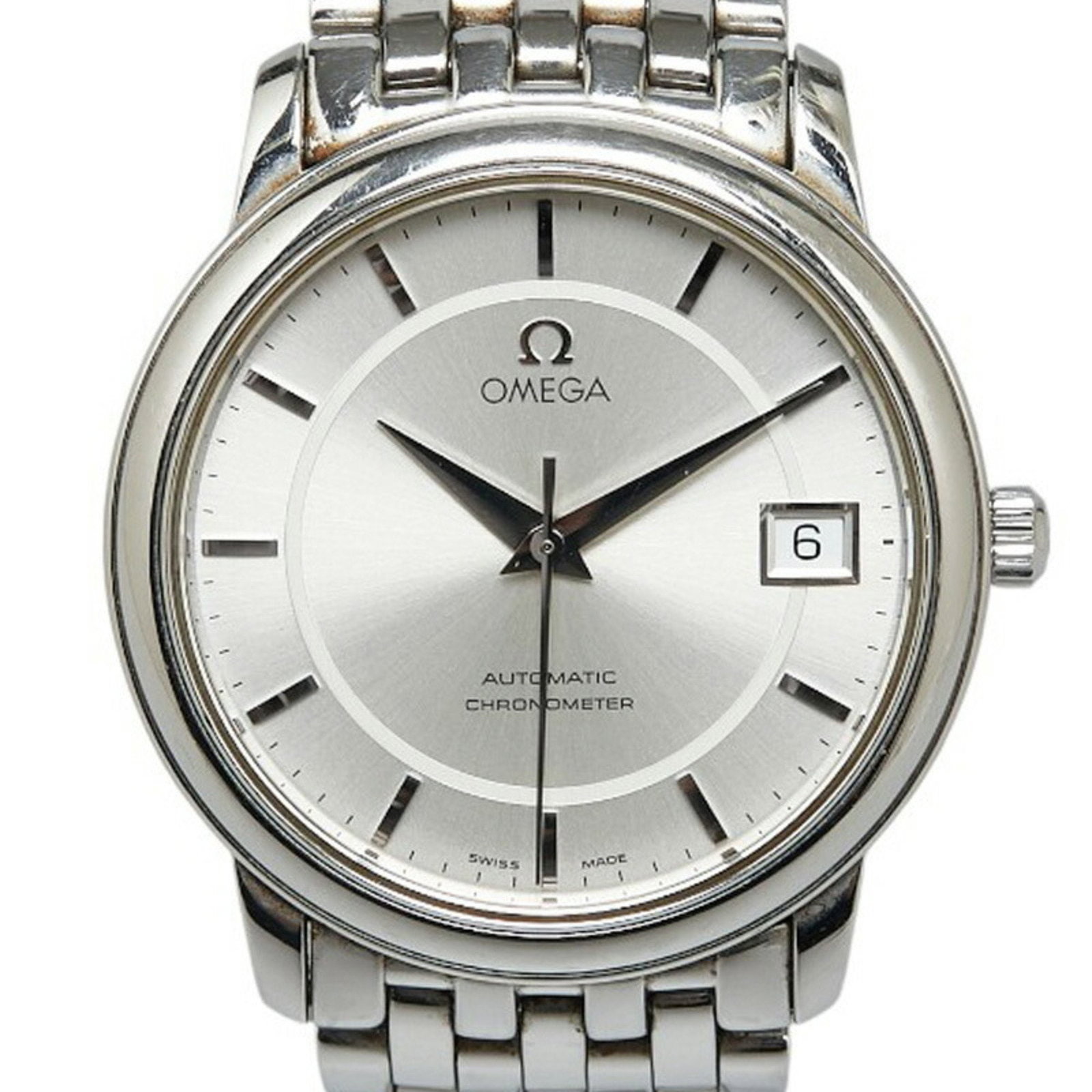 OMEGA De Ville Prestige Watch 4500.31 Automatic Silver Dial Stainless Steel Men's: OMEGA De Ville Prestige Watch 4500.31 Automatic Silver Dial Stainless Steel Men's Brand: Omega Line: De Ville Model: 4500.31 Type: Wristwatch Gender: Men Display: Analog Material (Case): Stainless ste