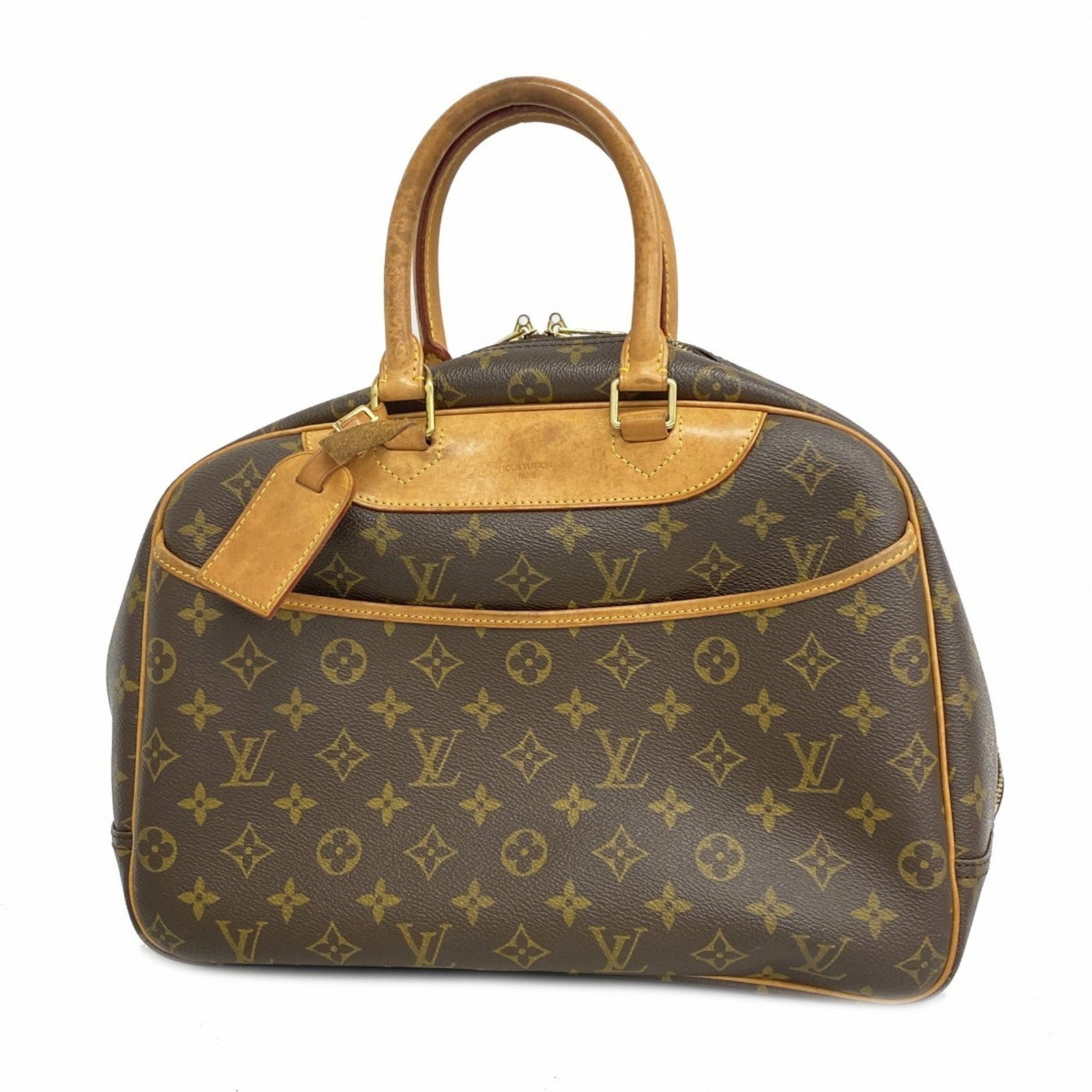 Louis Vuitton Handbag Monogram Deauville M47270 Brown Ladies: Louis Vuitton Handbag Monogram Deauville M47270 Brown Ladies Brand: Louis Vuitton Type: Handbag Color: Brown Gender: Women Condition: Used (good) Overall Scratches: Slight Overall Dirt: Slight Overall
