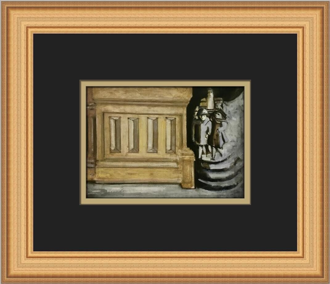 Mark Rothko Street Scene Custom Framed Print: Mark Rothko Street Scene Custom Framed Print Unit Of Sale: Single Piece Artist: Mark Rothko Size: Medium Item Length: 12 in Region Of Origin: United States Framing: Matted & Framed Personalize: No Yea