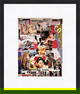Mimmo Rotella Print " Cinemascape " Custom Framed