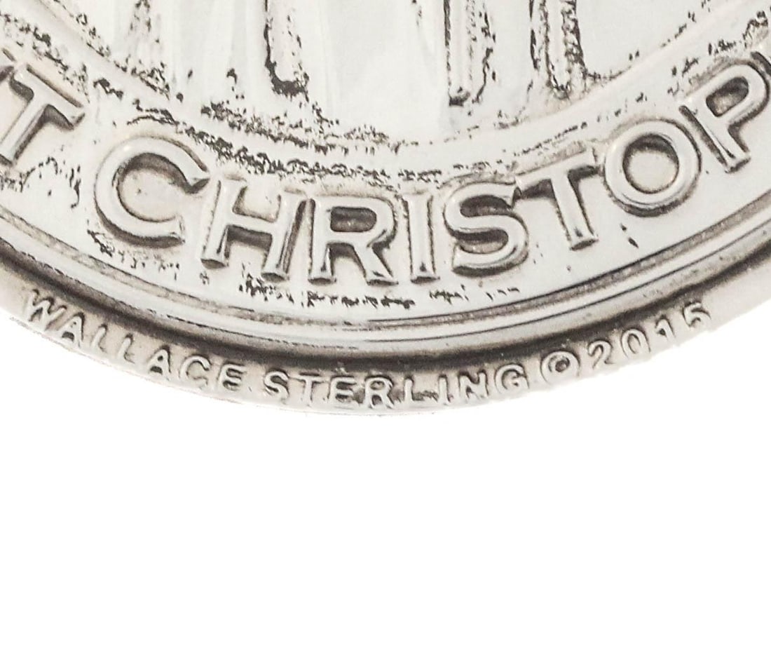 Sterling Silver Christmas Ornament: Sterling Silver Christmas Ornament Creator: Wallace Silversmiths (Manufacturer) Dimensions: Height: 3 in (7.62 cm)Width: 4 in (10.16 cm)Depth: 0.5 in (1.27 cm) Materials and Techniques: Sterling Silve