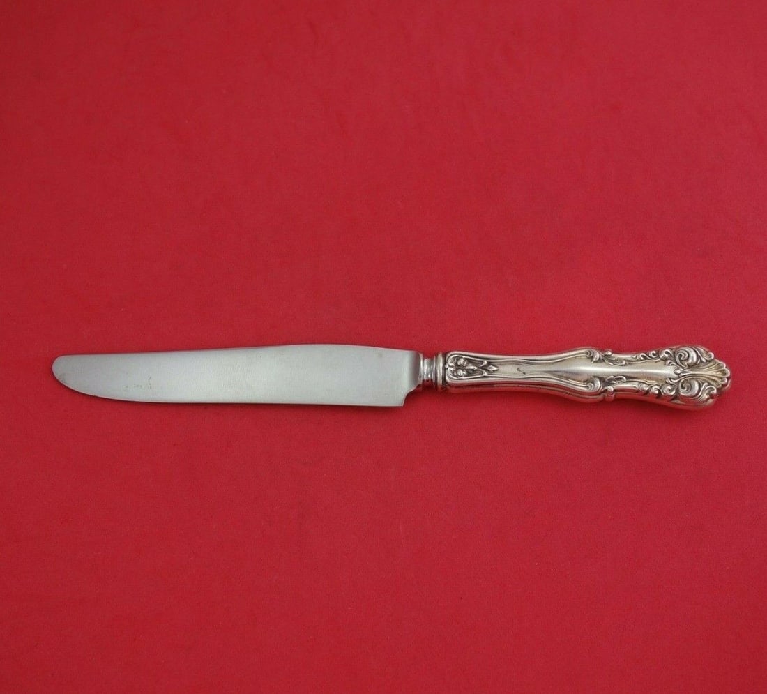 George VI by Frank Smith Sterling Silver Dinner Knife French 9 5/8" Flatware: George VI by Frank Smith Sterling Silver Dinner Knife French 9 5/8" Flatware Seller Notes: " Excellent condition" Maker: Frank Smith Age: 1900-1940 Brand: Frank Smith Pattern: George VI aka Richfield