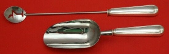 Fiddle Thread by Frank Smith Sterling Silver Bar Set HH WS Custom Made 2-pc: Fiddle Thread by Frank Smith Sterling Silver Bar Set HH WS Custom Made 2-pc Brand: Frank Smith Pattern: Fiddle Thread Composition: Sterling Silver Type: Set Age: Post-1940 Fiddle thread by frank smith