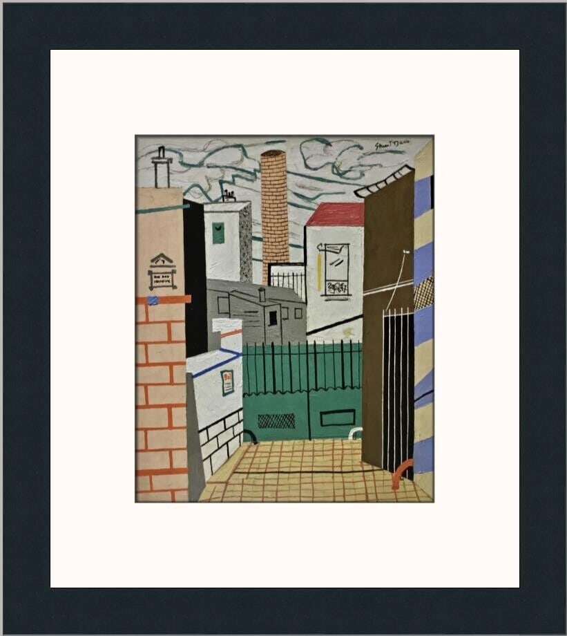 Stuart Davis Industry Adit No. 1 Custom Framed Print: Stuart Davis Industry Adit No. 1 Custom Framed Print Unit Of Sale: Single Piece Artist: Stuart Davis Size: Medium Item Length: 13 in Region Of Origin: United States Framing: Matted & Framed Personaliz