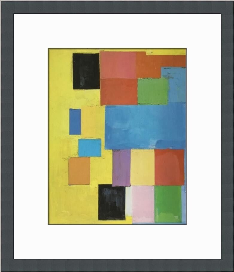 Hans Hoffman Pastorale Custom Framed Print: Hans Hoffman Pastorale Custom Framed Print Unit Of Sale: Single Piece Artist: Hans Hoffman Size: Medium Custom Bundle: No Item Length: 14 in Region Of Origin: United States Framing: Matted & Framed Pe