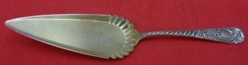 Earle by Frank Smith Sterling Silver Jelly Cake Server Gold Washed 9 1/4": Earle by Frank Smith Sterling Silver Jelly Cake Server Gold Washed 9 1/4" Type: Serving Pieces Brand: Frank Smith Composition: Sterling Silver Maker: Frank Smith Pattern: Earle Age: 1850-1899 Earle by
