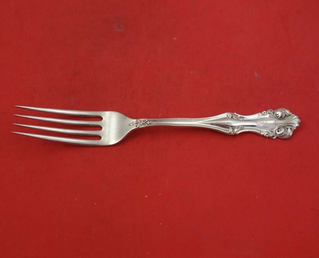 George VI aka Richfield by Frank Smith Sterling Silver Regular Fork 7": George VI aka Richfield by Frank Smith Sterling Silver Regular Fork 7" Seller Notes: " Excellent condition" Brand: Frank Smith Pattern: George VI aka Richfield Composition: Sterling Silver Type: Fork