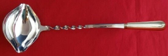 Fiddle Thread by Frank Smith Sterling Silver Punch Ladle HH WS Custom Made: Fiddle Thread by Frank Smith Sterling Silver Punch Ladle HH WS Custom Made Brand: Frank Smith Pattern: Fiddle Thread Composition: Sterling Silver Type: Ladle Age: Post-1940 Fiddle thread by frank smit