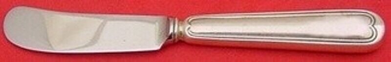 Fiddle Thread by Frank Smith Sterling Silver Butter Spreader HH Paddle No Notch: Fiddle Thread by Frank Smith Sterling Silver Butter Spreader HH Paddle No Notch Seller Notes: " Excellent condition" Brand: Frank Smith Pattern: Fiddle Thread Composition: Sterling Silver Type: Knife