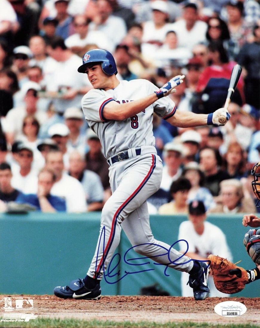 Alex Gonzalez Signed 8x10 Toronto Blue Jays (JSA SS49856): Alex Gonzalez Signed 8x10 Toronto Blue Jays (JSA SS49856) Product: Photo Player: Alex Gonzalez Sport: Baseball-MLB Autograph Authentication: James Spence Authentication (JSA) Team: Toronto Blue Jays O